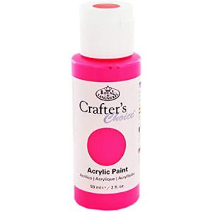 Farba akrylowa R&L Crafter's Choice 59ml, Różowa/Fluorescent Pink